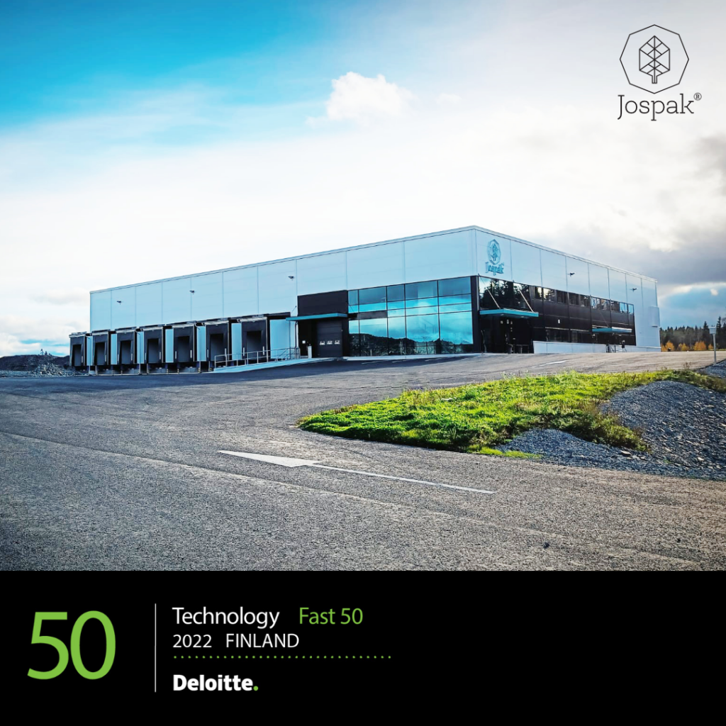 Jospak has been chosen to the 2022 Deloitte Technology Fast 50 list